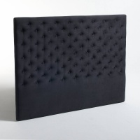 Изголовье С велюровой обивкой Jdo 140 см серый LA REDOUTE INTERIEURS  фото, kupilegko.ru